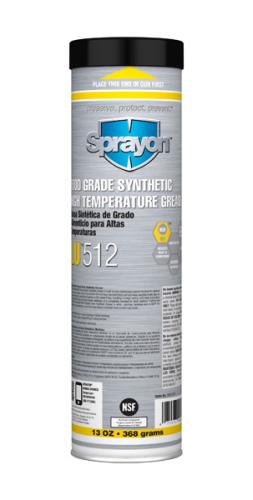 Sprayon LU512 Food Grade Synthetic High Temperature Grease S00512014