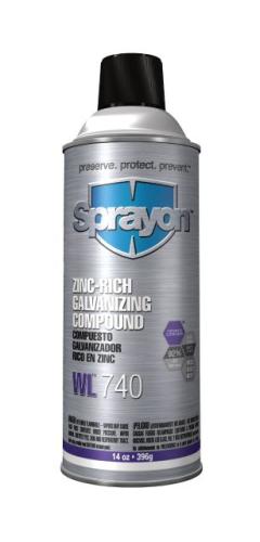Sprayon WL740 Zinc-Rich Galvanizing Compound SC0740000