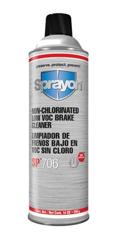 Sprayon SP706 Low VOC Brake Cleaner S20706000