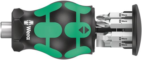 Wera Tool 5008878001 Kraftform Kompakt Stubby magazine 5, 6 pieces