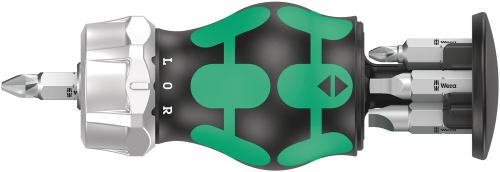 Wera Tool 5008886001 Kraftform Kompakt Stubby magazine RA 4, 6 pieces