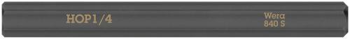 Wera Tool 5018157001 840 S Hex-Plus bits for impact screwdrivers, 1/4" x 70 mm