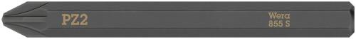 Wera Tool 5018164001 855 S Pozidriv bits for impact screwdrivers, PZ 2 x 70 mm