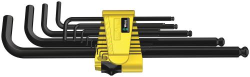 Wera Tool 5021728001 950/13 Hex-Plus Imperial 1 L-key set, Imperial, BlackLaser, 13 pieces