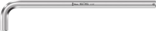 Wera Tool 5022125001 950 L HF L-key, metric, chrome-plated, with holding function, 10 x 219 mm