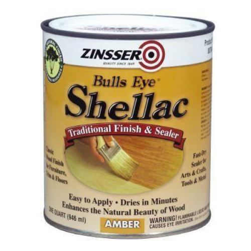 946ml Bulls Eye Amber Shellac Sealer
