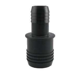 Reducing Pipe Coupling, 1 x 3/4 in, Insert, Polypropylene, Gray