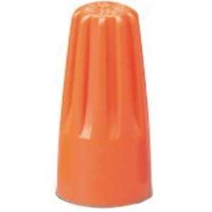 Gardner Bender WireGard GB-3 19-003 Wire Connector, 22 to 14 AWG Wire, Steel Contact, Orange, 10/CD
