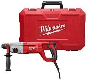 Milwaukee 5262-21 Rotary Hammer Kit, 8 A, SDS-Plus Chuck, 1 in Chuck, 0 to 5625 bpm, 2.1 ft-lb Impact Energy