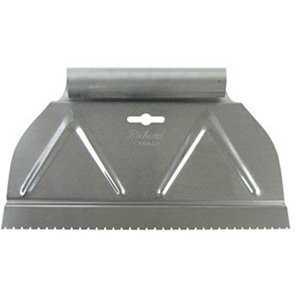 Richard CS-9 3/16 Adhesive Spreader, 3/16 x 1/8 x 1/8 in Notch, Steel Blade
