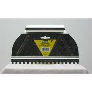 Richard CS-9#18 Adhesive Spreader, 3/8 x 1/4 x 1/4 in Notch, Steel Blade
