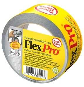 Cantech FlexPro 362-21 Duct Tape, 50 m L, 48 mm W, Polypropylene Backing, Silver
