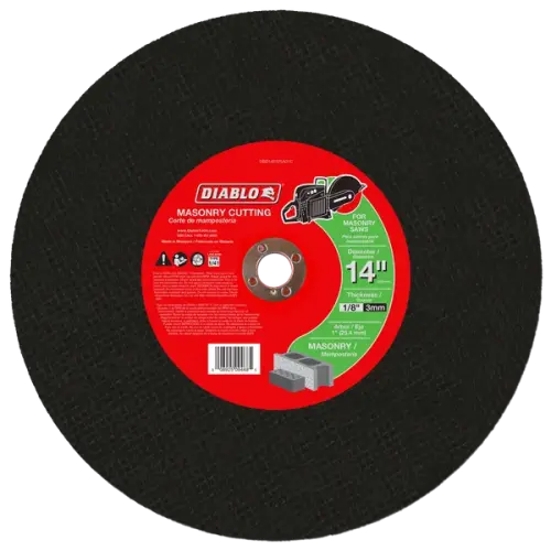 14" x 1/8" x 1" High Speed Masonry Cut-Off Disc