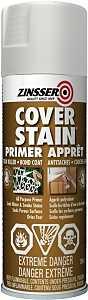 Zinsser Z03618 Primer, Flat, White, 369 g, Aerosol Can