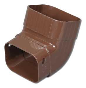 Amerimax M1627 Elbow, K-Style Gutter, 5 in Gutter, Vinyl
