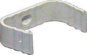Amerimax M0634 Series M0634-30 Downspout Band, Vinyl, White, Wall