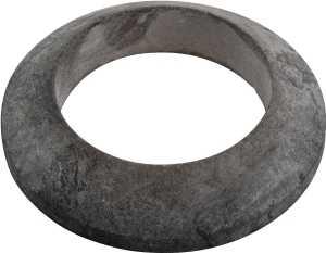 Toilet Gasket 2-1/8 in ID x 3-1/4 in OD Dia, Rubber