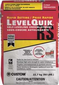 Custom CLQ50 Self-Leveling Underlayment, Gray, 50 lb Bag