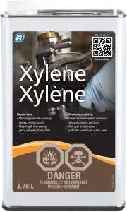 Recochem 13-144 Xylene Solvent, Liquid, Aromatic, Clear, 3.78 L, Case
