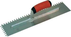 1/2" X 1/2" x 4" x 11" Notched Trowel Marshalltown