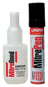MitreBond AG212.MCR 50G BOT Instant Adhesive, 50 g Bottle