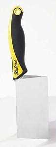 Richard 18805 Drywall Inside Corner Tool, 4 in L Blade, Stainless Steel Blade, Ergonomic Handle, Rubber Handle