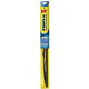 Rain-X 79824 Wiper Blade, 24 in L Blade, Rubber/Steel