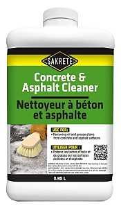 Sakrete 12021104 Concrete and Asphalt Cleaner, Liquid, Soapy, Pale Yellow, 350 mL