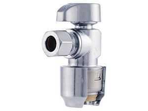SharkBite Max UR23036 Ball Valve, 1/2 x 3/8 in Connection, Push-to-Connect x Compression, 125 psi Pressure