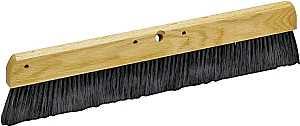 Marshalltown 848 Concrete Broom, 48 in OAL, Polypropylene Bristle, Black Bristle, Hardwood Handle