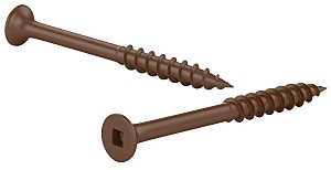 Deck Screw Brown #8X3" (100)
