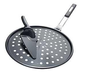 GrillPro 98140 Pizza Grill Pan, 12 in Dia