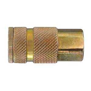 Topring 23.842C Quick Manual Coupler, 1/4 in, FNPT, Steel