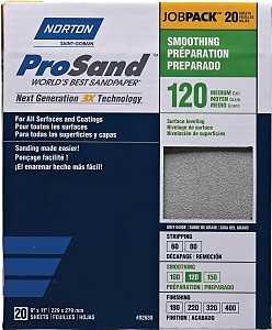 Sandpaper 120Grit 9 x 11"