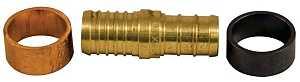 aqua-dynamic 9783-604 Pipe Adapter Kit, 3/4 in, PEX, Brass