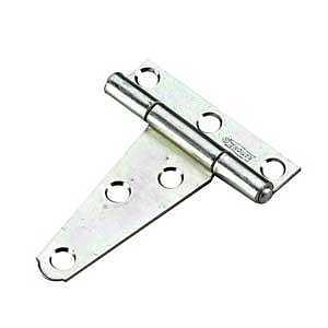 4" T-Hinge Zinc