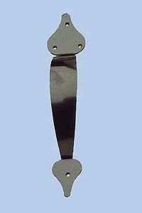 Ornamental Pull Black 10"