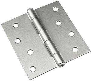 4" Butt Hinge Loose Pin Zinc