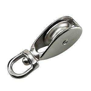 1 1/2" Chrome Swivel Pulley