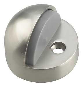 High Profile Door Stop Brushed Nickel