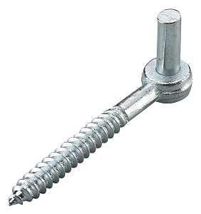 Screw Hook Zinc 1/2"X4"