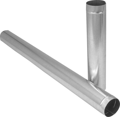 Imperial GV0372-A Round Pipe, 5 in Dia, 30 in L, 30 Gauge, Steel