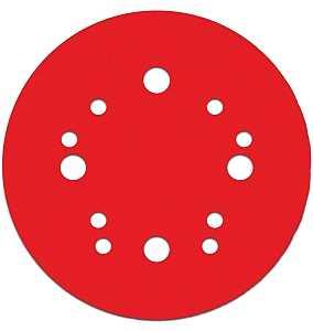 Diablo Hook & Lock DCD050080H15G Sanding Disc, 5 in Dia, 80 Grit, Coarse, Ceramic Abrasive, 12-Hole