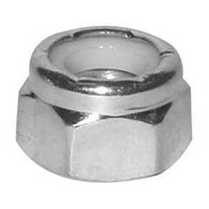 Reliable HNLNZ3816MR Lock Nut, UNC-UNF Thread, 3/8-16 Thread, Steel, Zinc, NE2 Grade, 6pk