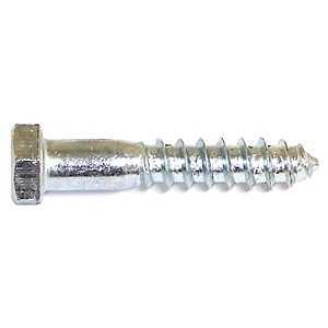 1/2" X 12" Zinc Lag Bolt 2Pkg