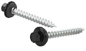 #9 X 1 1/2" Black Metal Wood Screws 100 PC