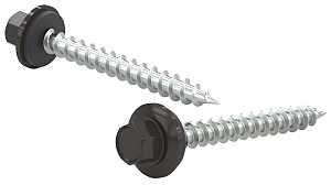 #9 X 1 1/2" Brown Metal Wood Screws 100 PC