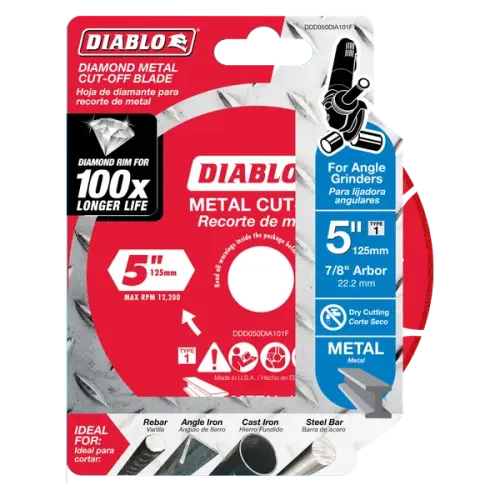 5" Diamond Metal Cut-Off Disc