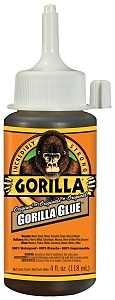 Gorilla 5100402 Wood Glue, Brown, 4 oz