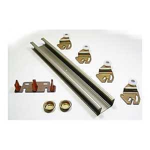 Johnson Hardware 1166 Series 1166G964 Door Hardware Set, 94 in L